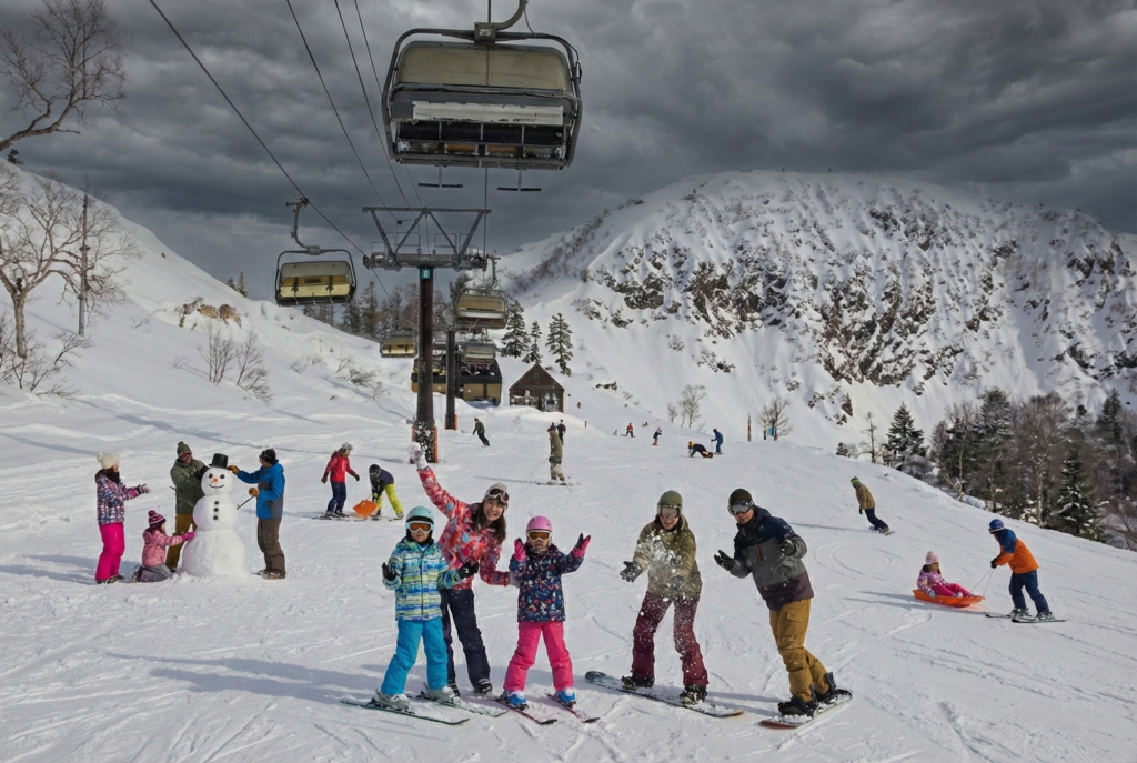 スキー場の様子